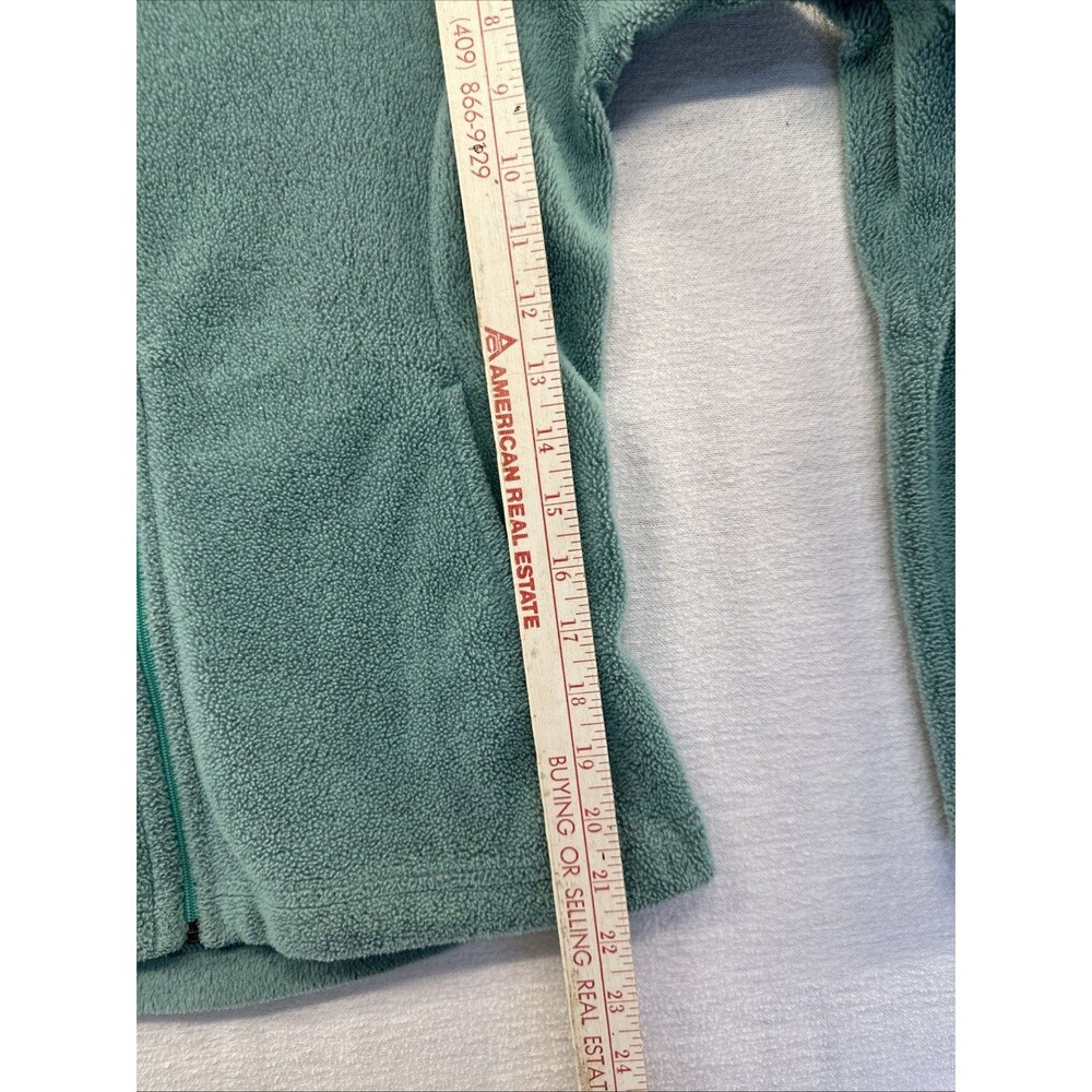 Patagonia Jacket Synchilla Womens Small Teal Blue Fleece Soft Touch Full Zip USA - Picture 7 of 9